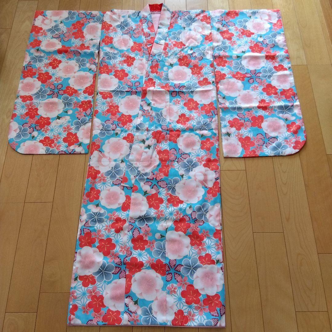 子供用花柄着物 フルセット 七五三 ７歳 花ひめ