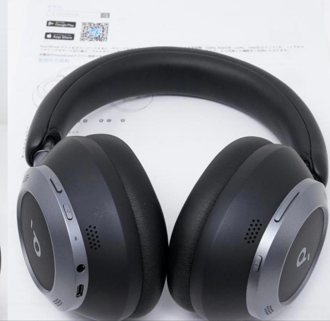 soundcore Space One Pro ワイヤレスヘッドホン　ケース付き