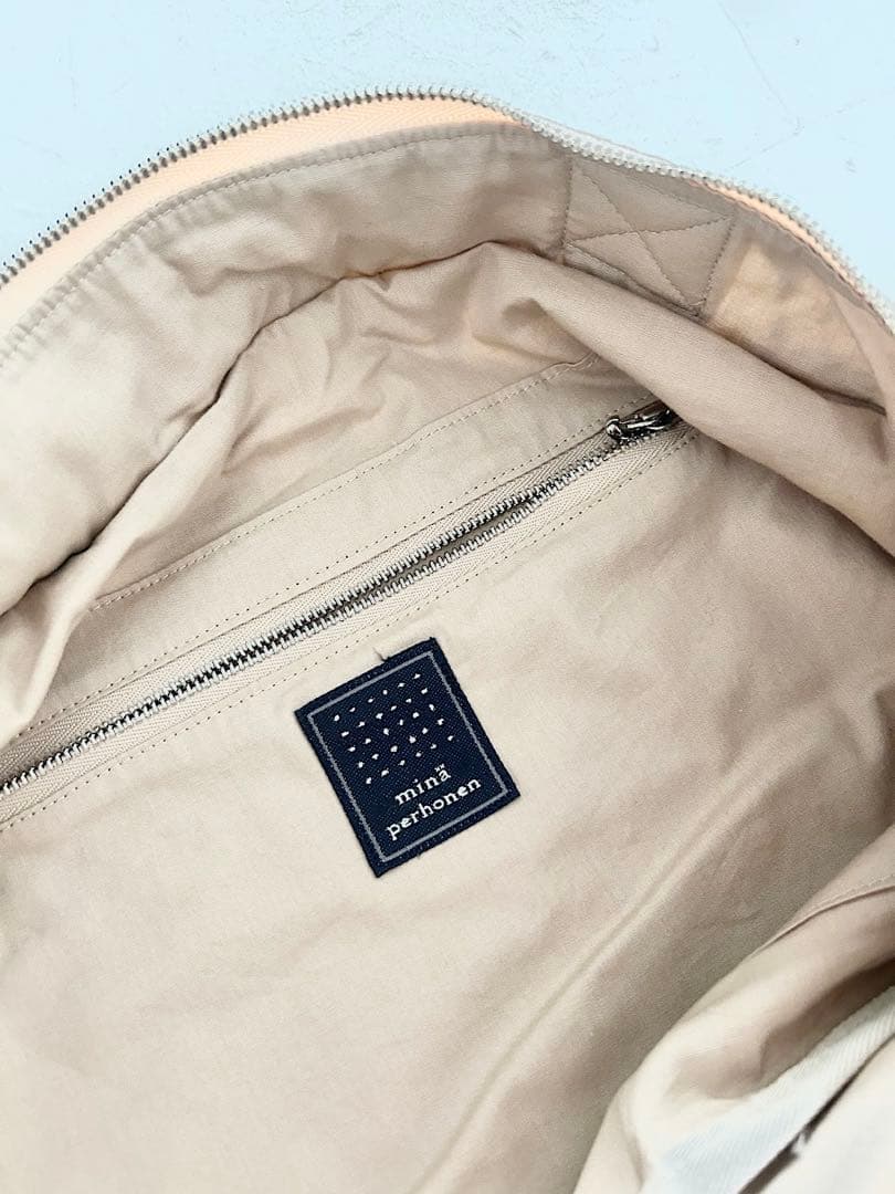 【美品】mina perhonen life puzzle　ショルダーバッグ小