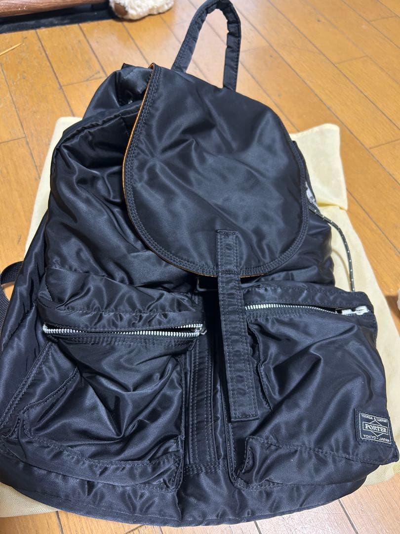 PORTER タンカー ブラックナイロンリュック
