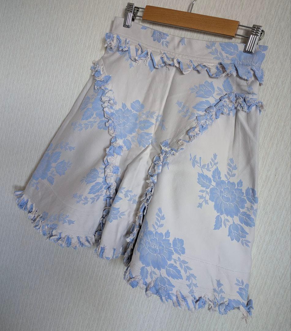 vivienne westwood ✨未使用✨ ゴブラン ローズ デニムスカート