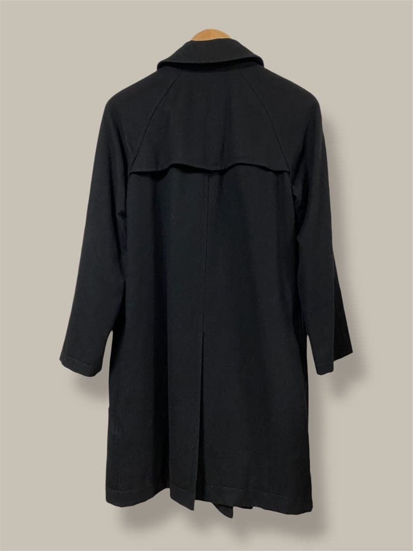 robe de chambre garcons ウール コート リボン Aライン