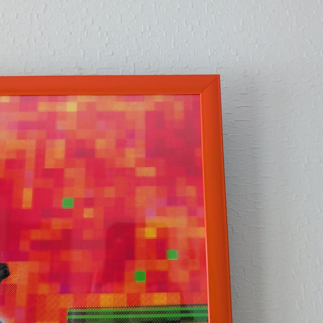 攻殻機動隊 士郎正宗 1990年代 ヴィンデージポスター B3 オレンジフレーム