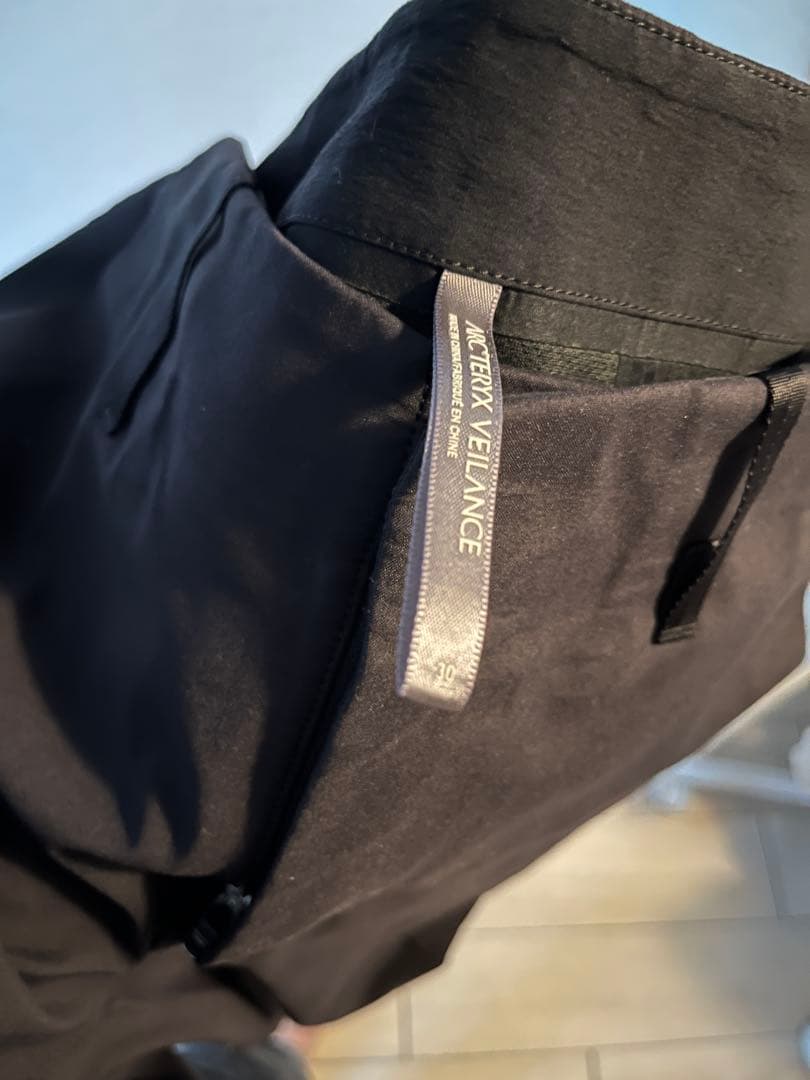 アークテリクス　ヴェイランス　indisce セットアップ　ブラック