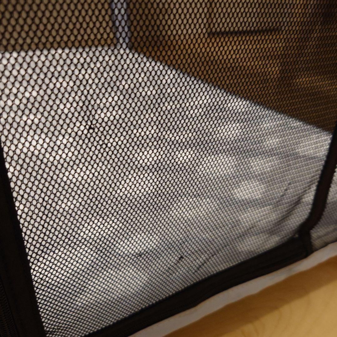 日本育児 洗えて たためる ポータブル ベビーサークル スクエア グレー