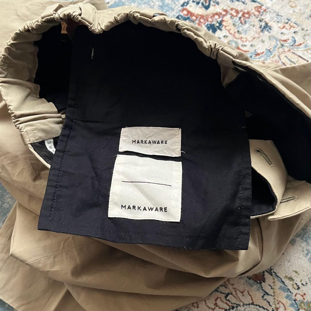 【美品】MARKAWARE チノパン　ベージュ made in JAPAN