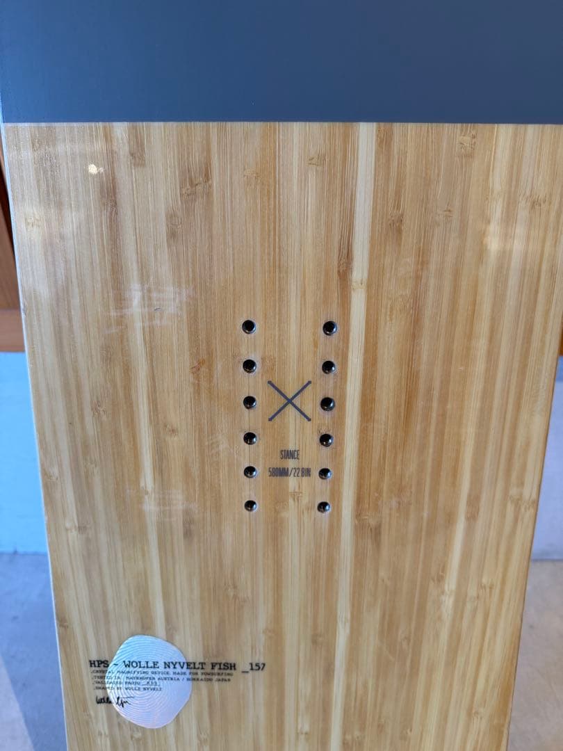 SALOMON HPS 157 サロモン　フィッシュ　パウダー　ボート