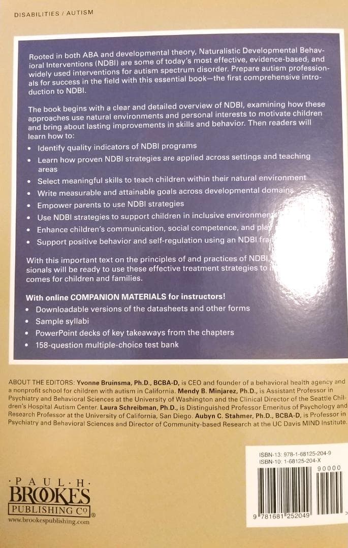 語学・辞書・学習参考書 Naturalistic Developmental Interventions