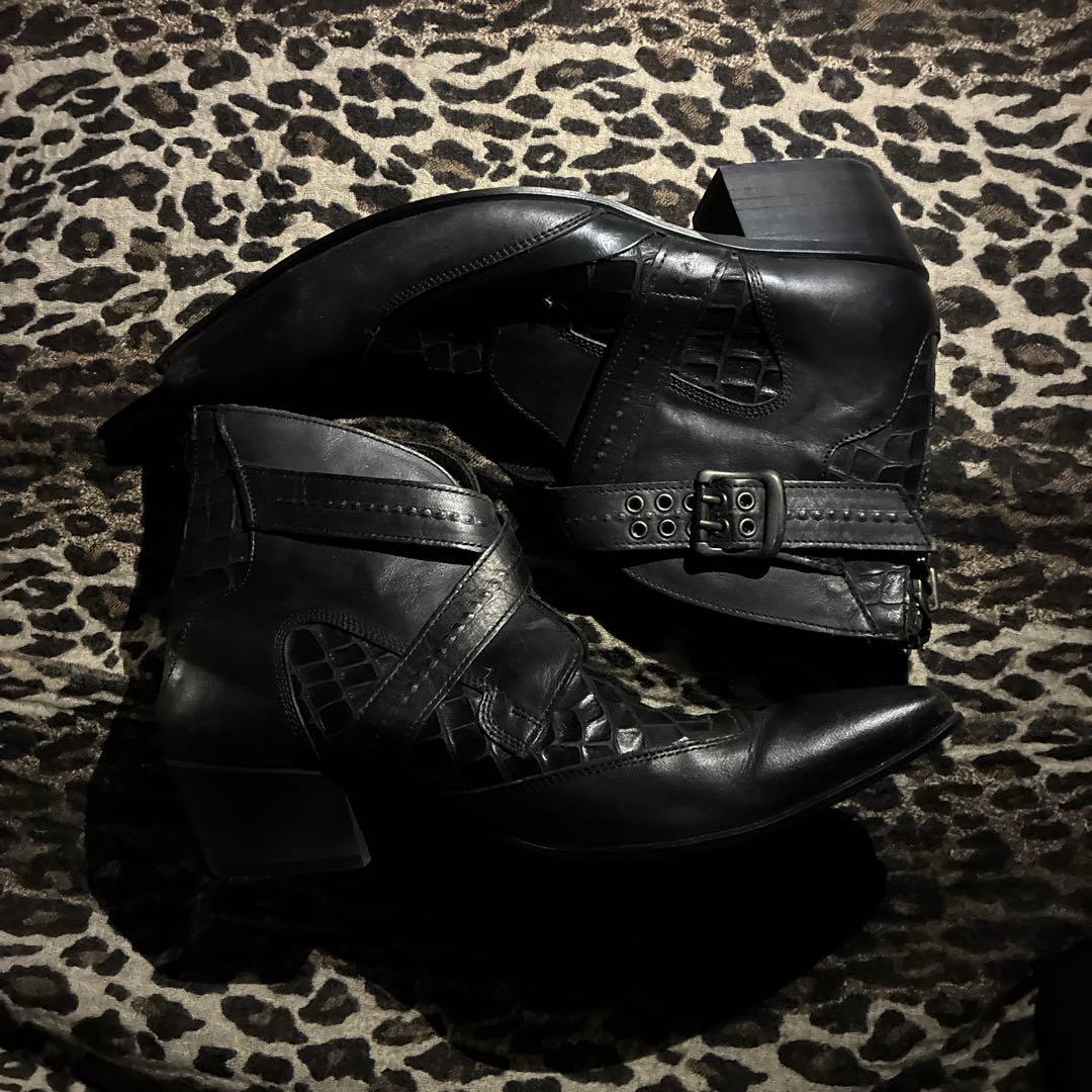 Tornado mart クロコダイルブーツ