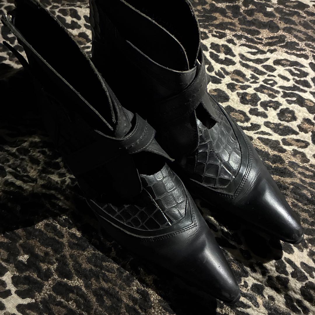 Tornado mart クロコダイルブーツ