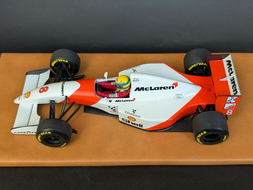 ミニチャンプス 1/18 マクラーレン ホンダ MP4/8 1993 A.セナ