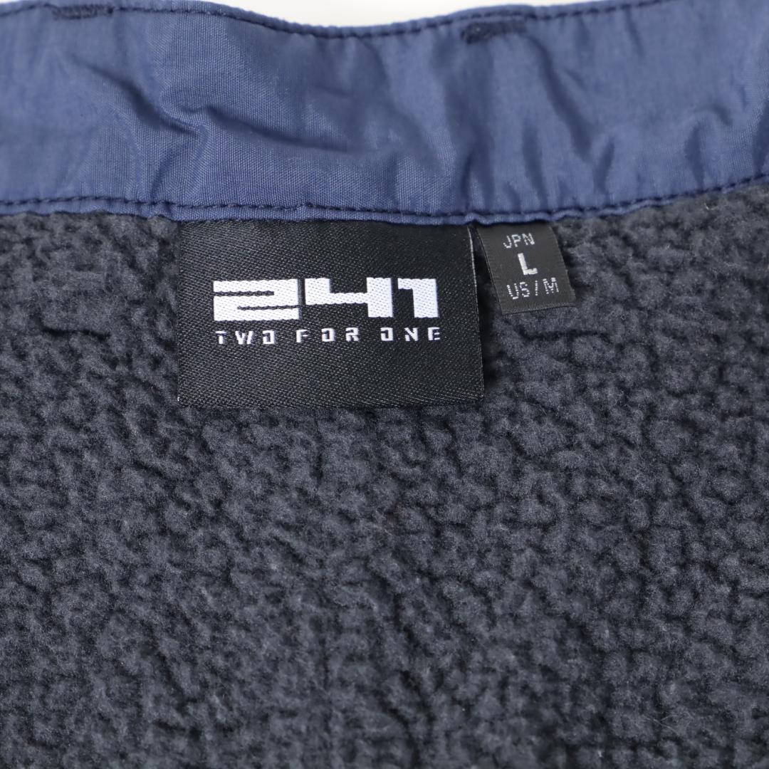 573 新品訳 241 トゥーフォーワン 裏ボア デニム パンツ スノーボードL