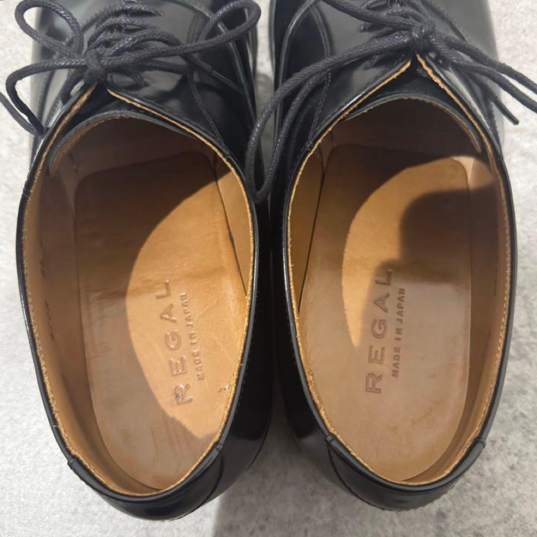【極美品】REGAL 26 811R ストレートチップ　ビジネス　入学式　レザー