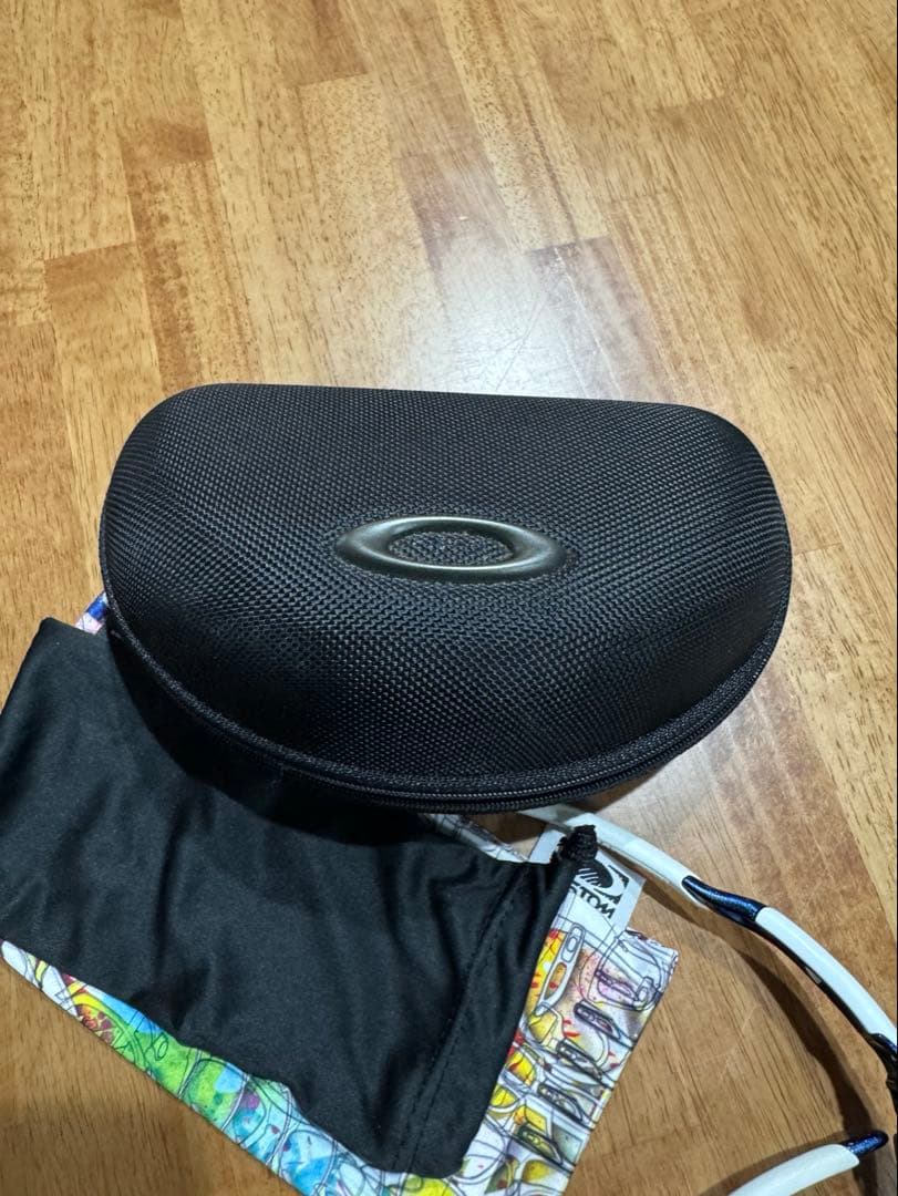 RADARLOCK サングラス ネイビー/ホワイト ミラー レンズ