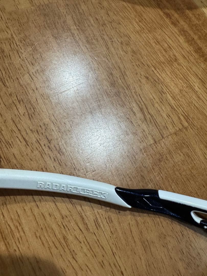 RADARLOCK サングラス ネイビー/ホワイト ミラー レンズ