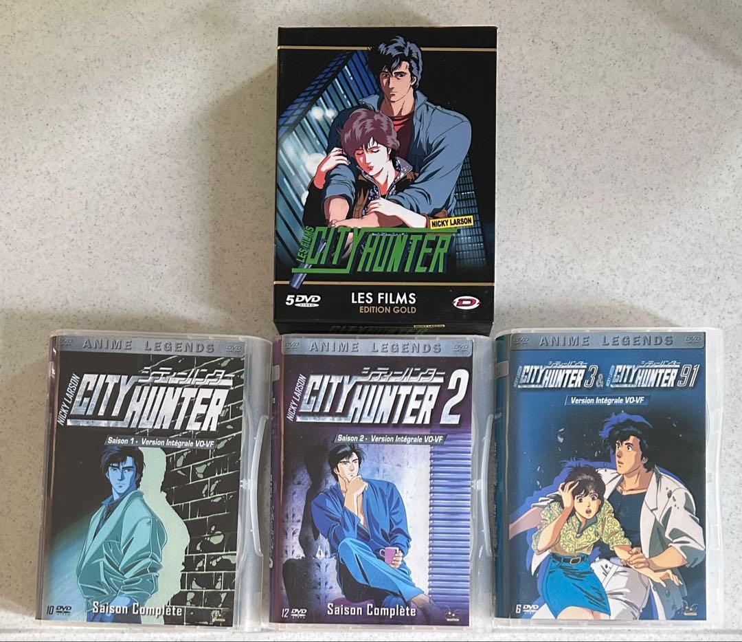 シティーハンター 輸入版　TV版 全話 劇場版 DVD