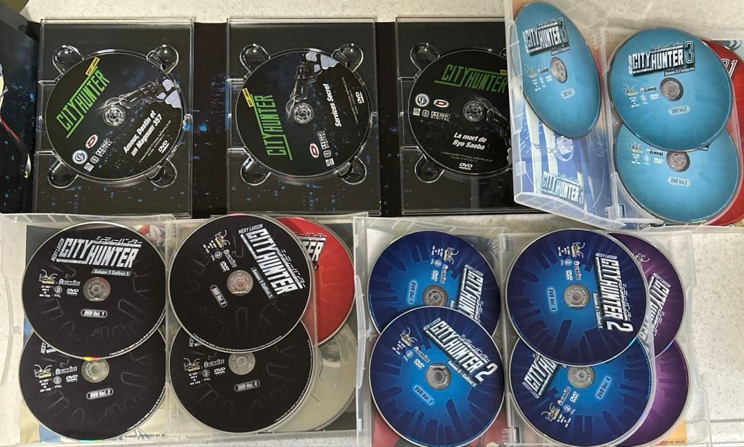 シティーハンター 輸入版　TV版 全話 劇場版 DVD