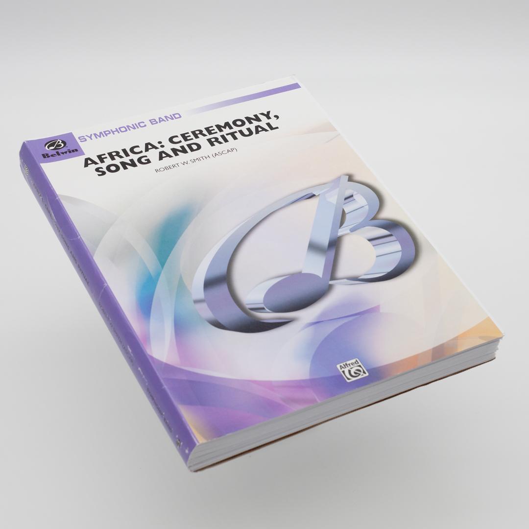 【吹奏楽譜】アフリカの儀式と歌、宗教的典礼／R.W.スミス（スコア＆パート譜）