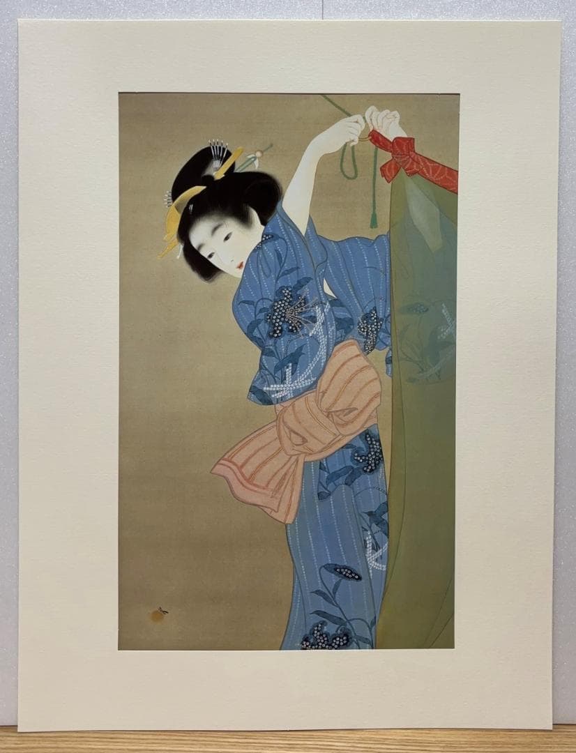 上村松園 「 佳人有情 」 平成五年三月十日　一版一刷