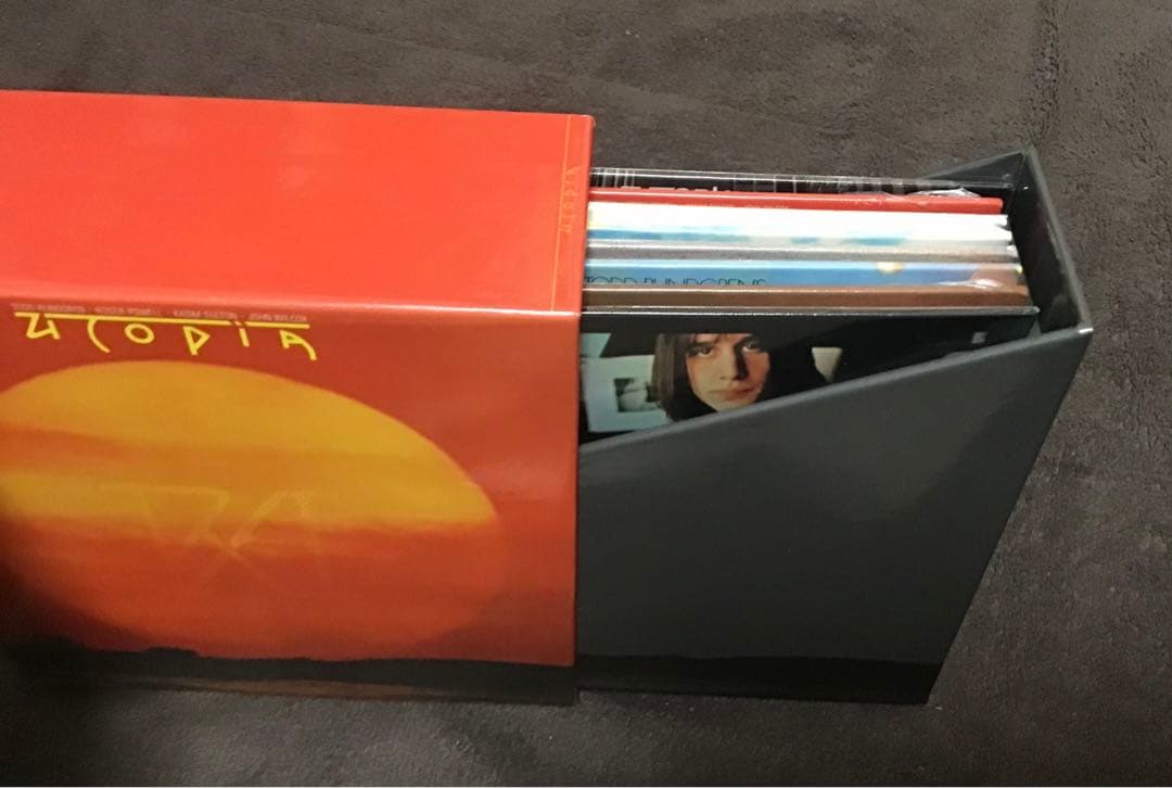 紙ジャケット用特典箱・帯8CD トッド・ラングレン／ユートピア UTOPEA