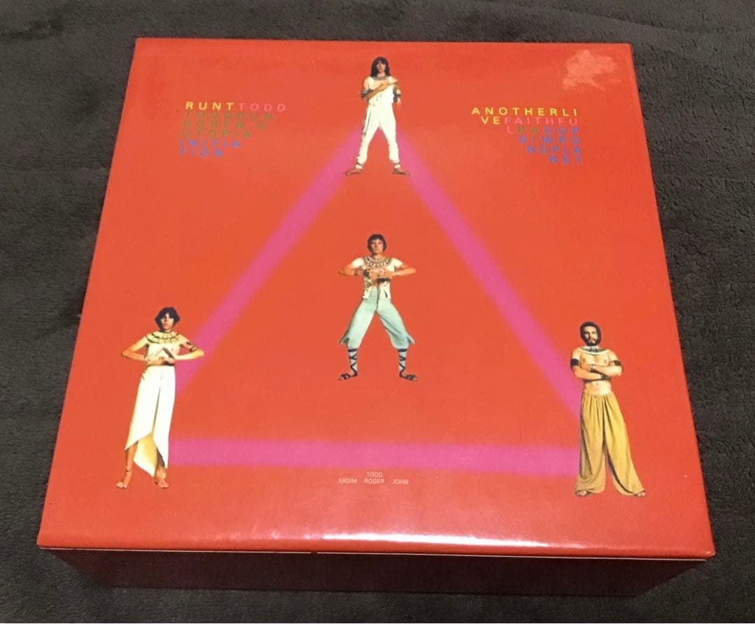 紙ジャケット用特典箱・帯8CD トッド・ラングレン／ユートピア UTOPEA