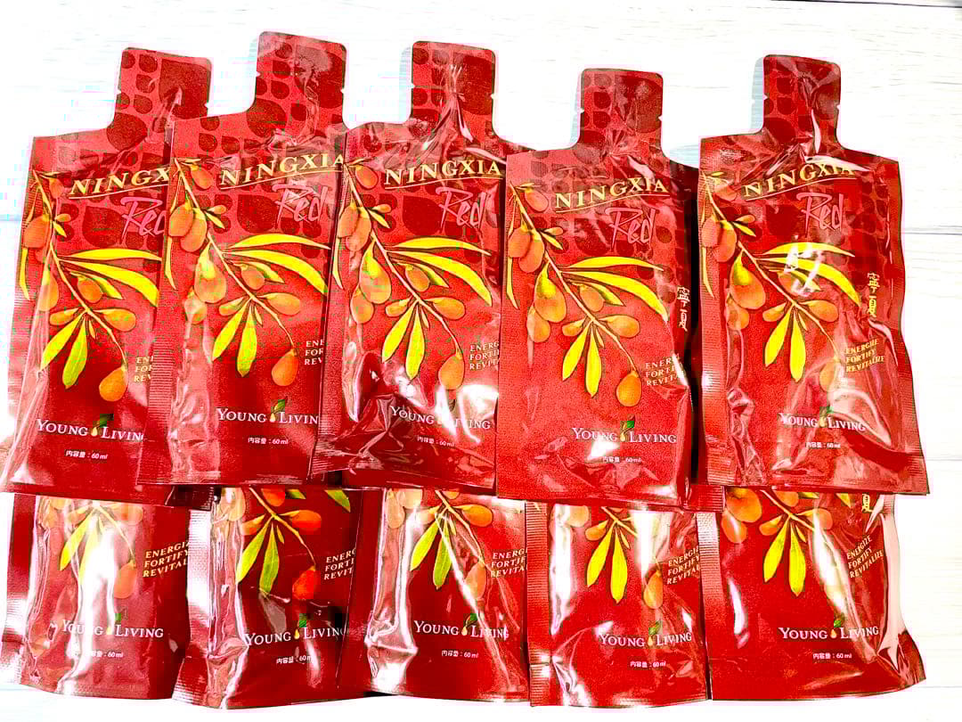 新品☆ヤングリビング ニンシアレッド シングル 10個 アロマ 精油☆未開封