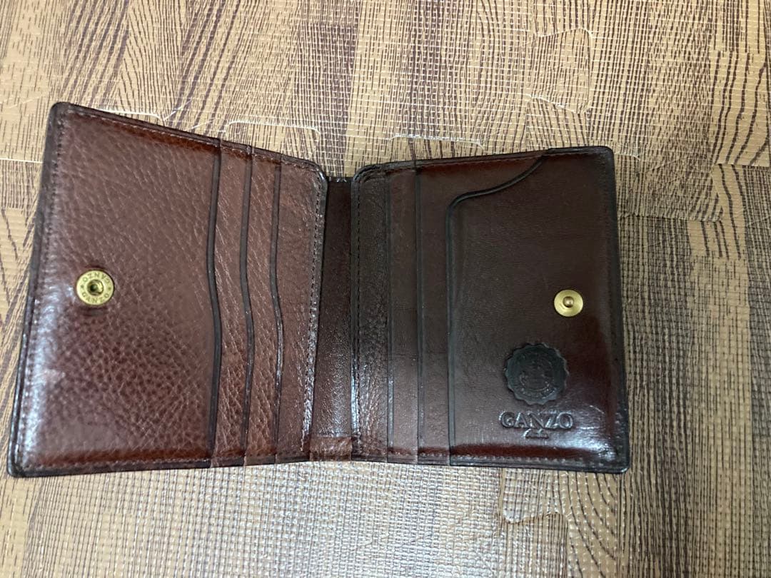 no GANZO ガンゾ　大阪限定　ダブルホックウォレット