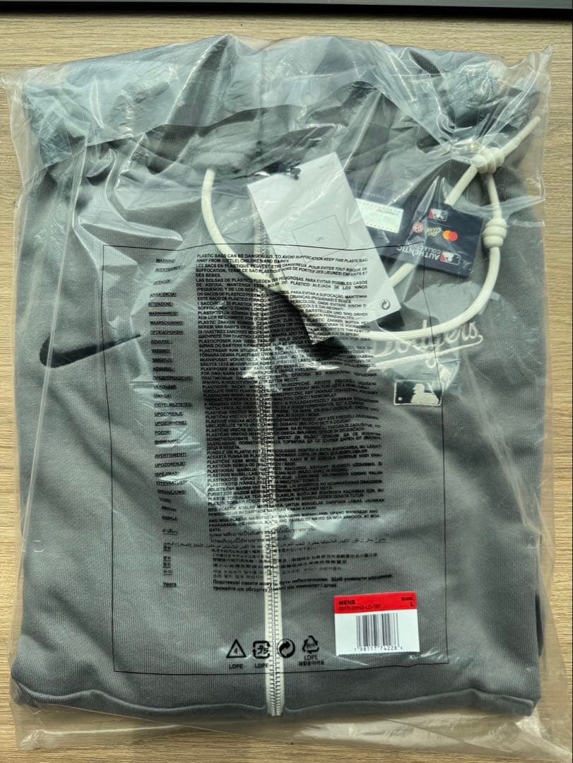 ドジャース NIKE フーディー　Lサイズ　選手着用モデル