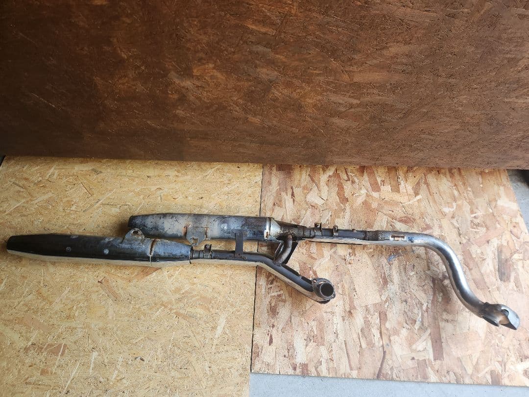 ドラッグスター400　4TR　純正マフラー　車検用や純正戻しに