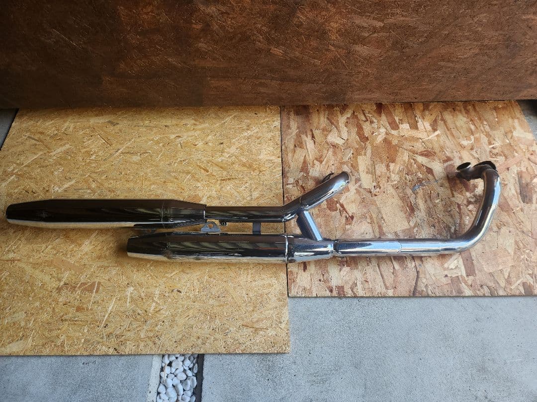 ドラッグスター400　4TR　純正マフラー　車検用や純正戻しに