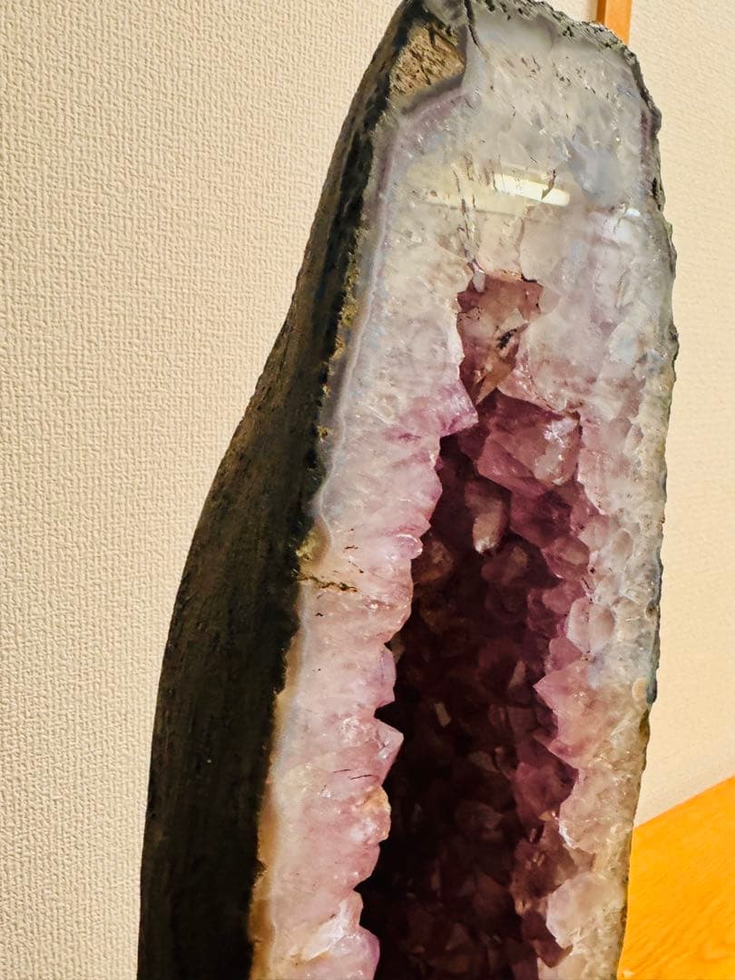 超美品◆アメジストドーム◆15.5kg◆高さ51cm◆濃紫の結晶