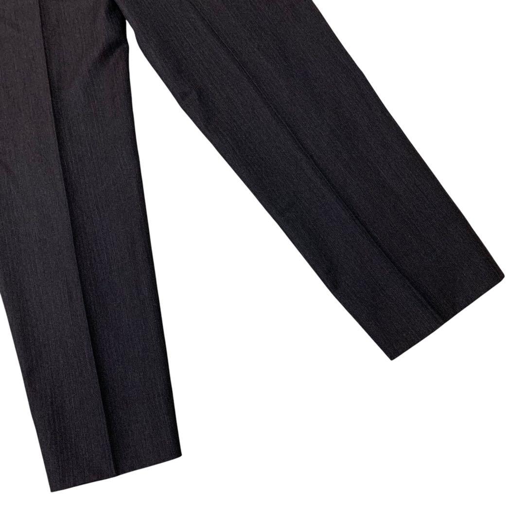 C397-8 イタリア製 HERMES エルメス アルパカ モヘア混 スラックス