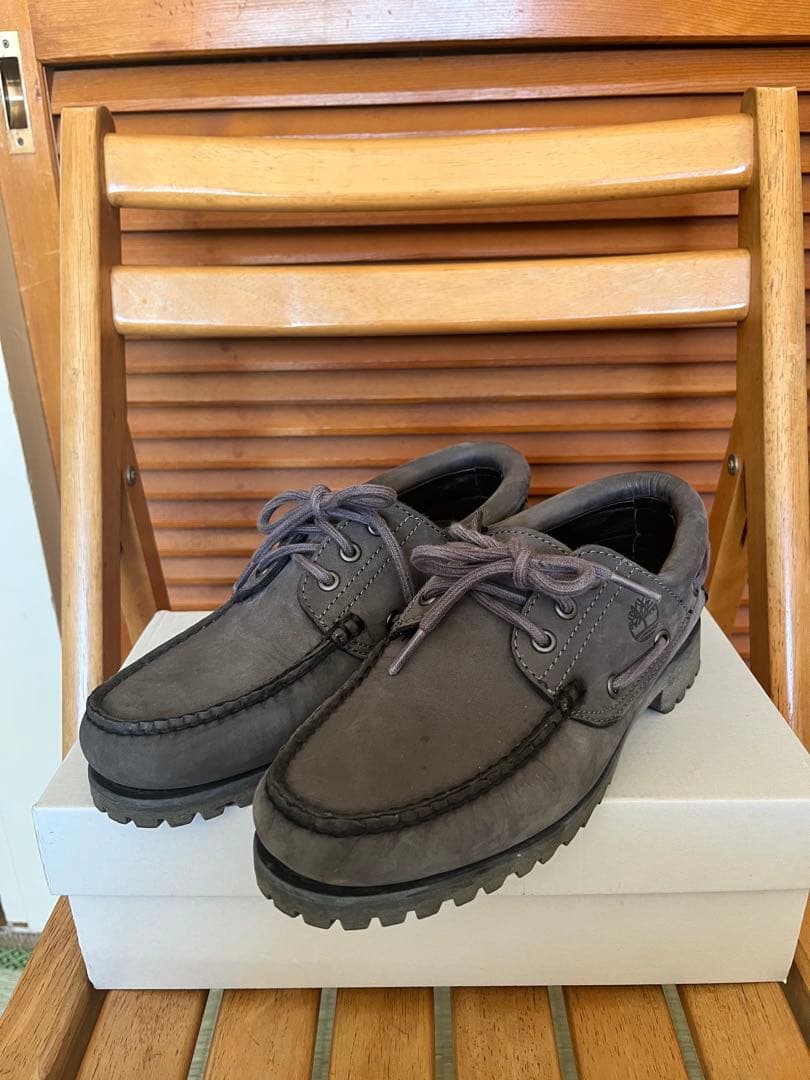 Timberland 3eye Classic Lug グレー 7