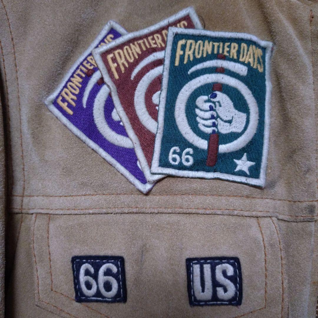 AVIREX　パッチスエードレザージャケット