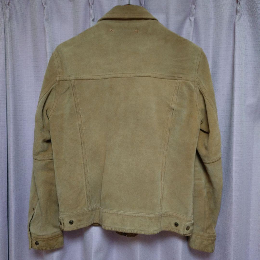 AVIREX　パッチスエードレザージャケット