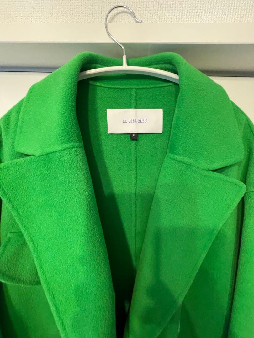 LE CIEL BLEU ダブルフェイスユーティリティーコート