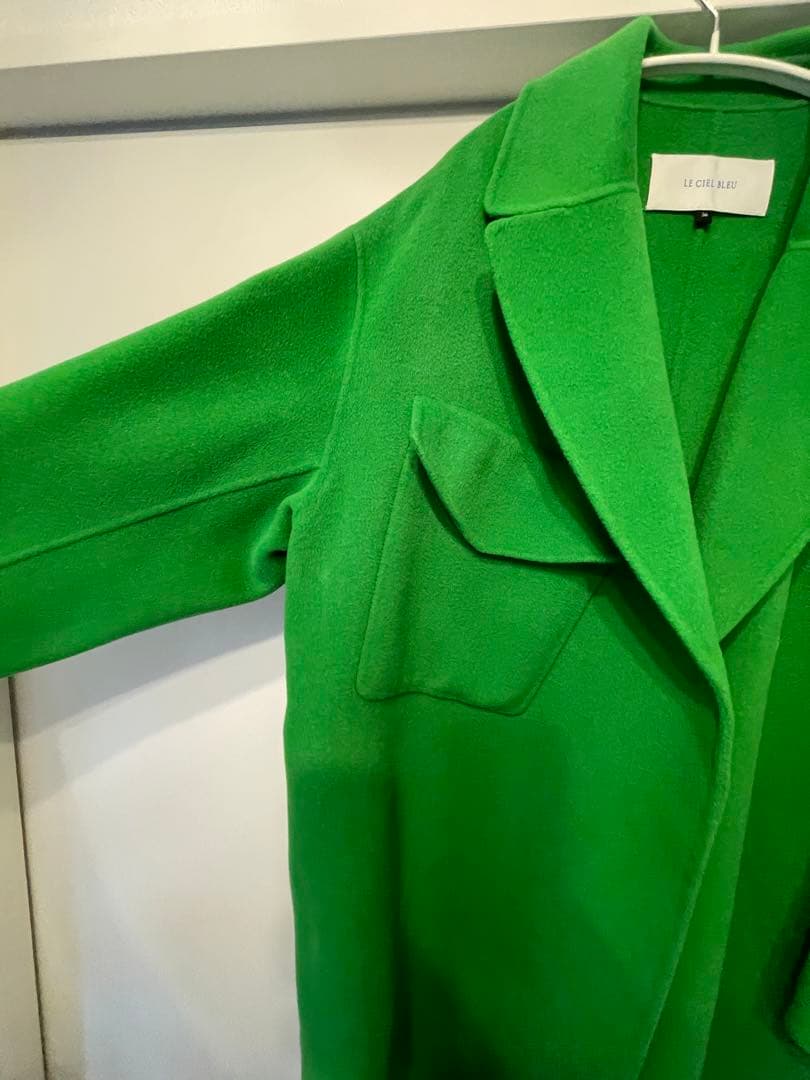 LE CIEL BLEU ダブルフェイスユーティリティーコート