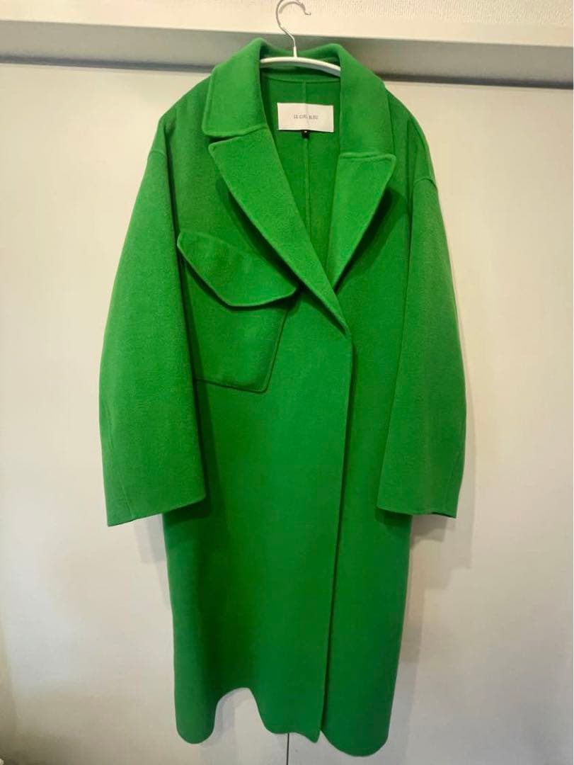 LE CIEL BLEU ダブルフェイスユーティリティーコート