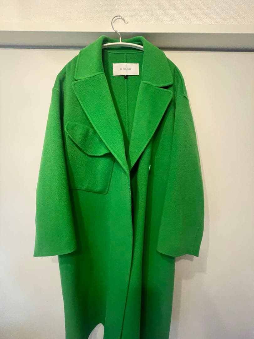 LE CIEL BLEU ダブルフェイスユーティリティーコート