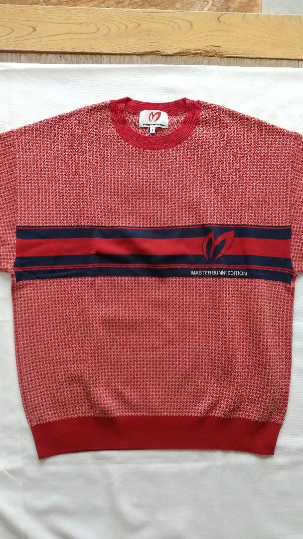 新品未使用 パーリーゲイツ マスターバニーエディション メンズセーター