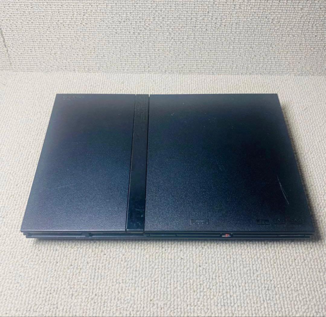【動作良好】SONY ps2 70000 本体 すぐご利用可能 薄型 プレステ2