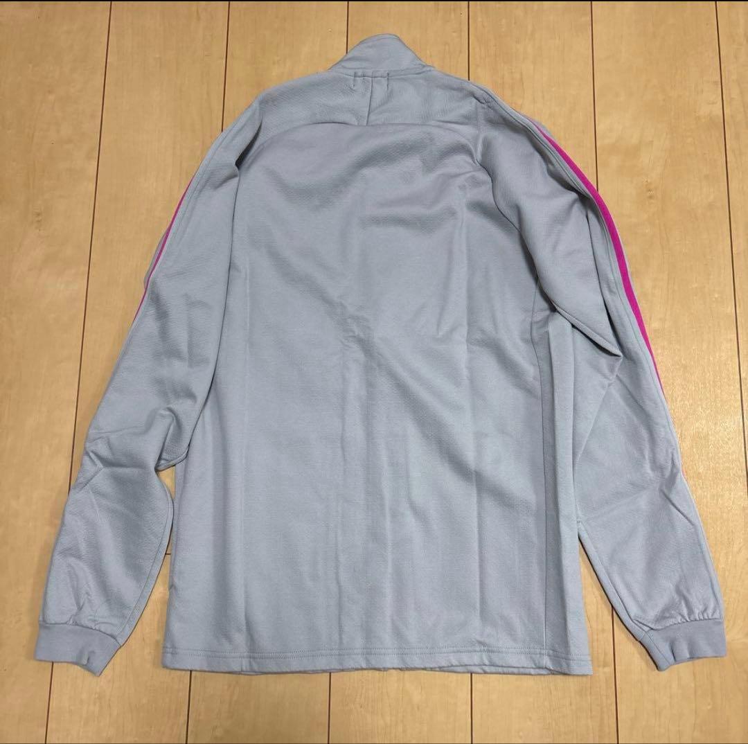 【新品】HYSTERIC GLAMOURメンズ　ジャージ上下　グレー×ピンク　M