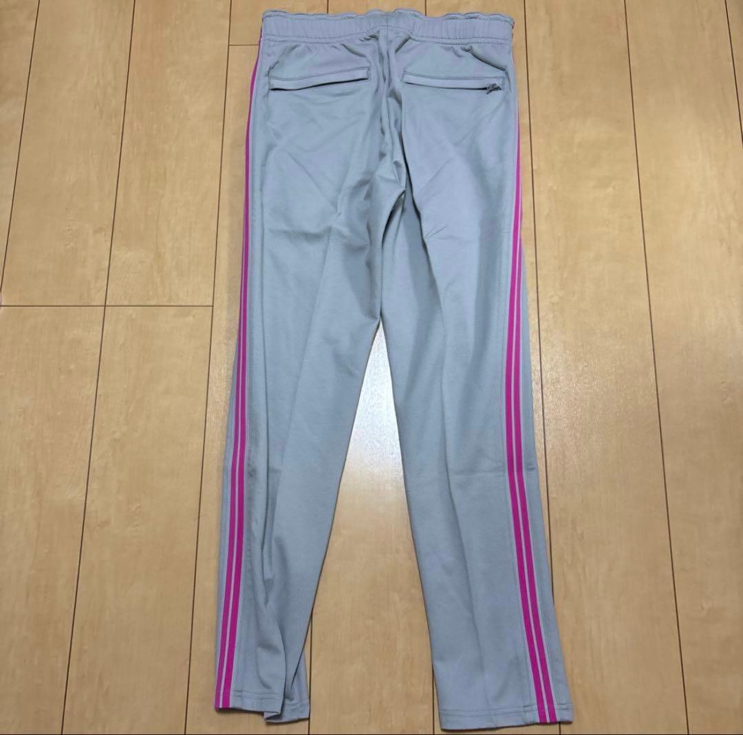 【新品】HYSTERIC GLAMOURメンズ　ジャージ上下　グレー×ピンク　M