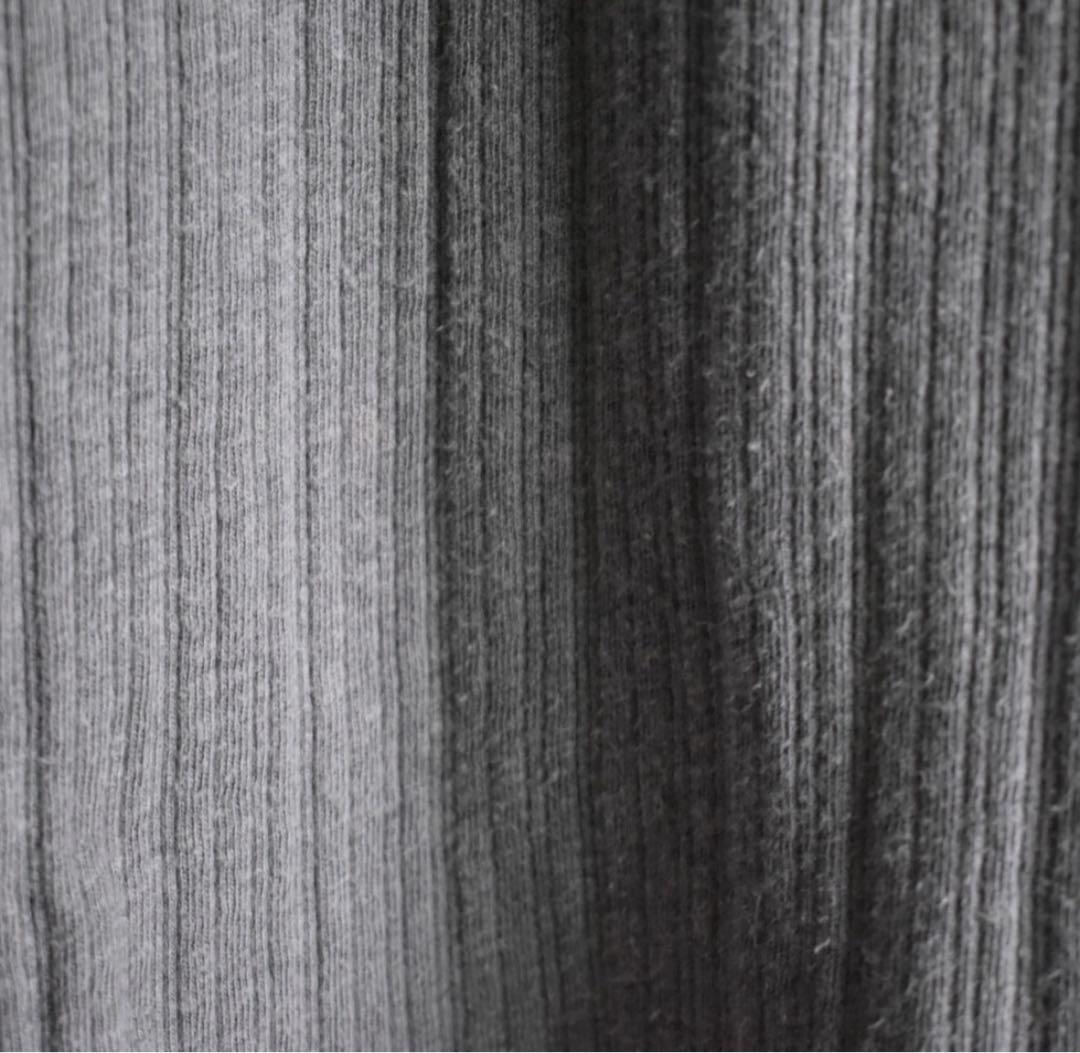 90's Y's for men リブ編み 長袖 カットソー ワイズフォーメン