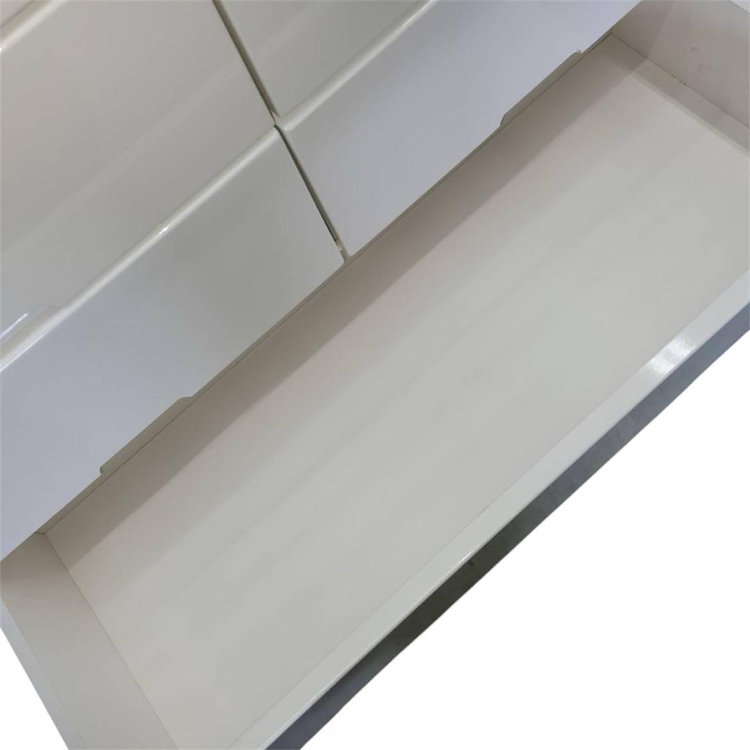 【送料込み】ニトリ　6段チェスト　ホワイト　家具　タンス　③