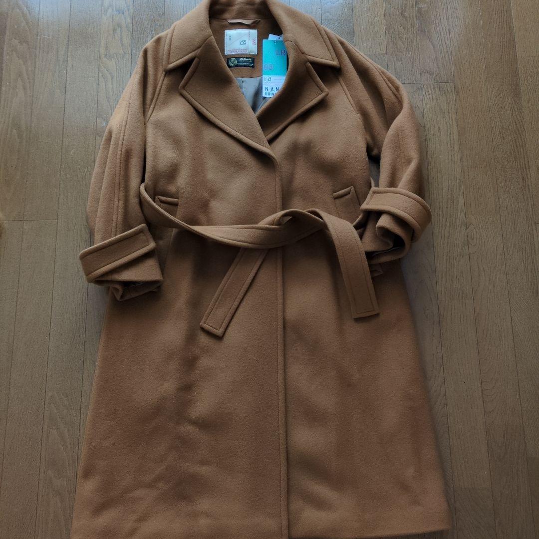 お値下げ　NANO UNIVERSE LB03 チェスターコート キャメル　新品