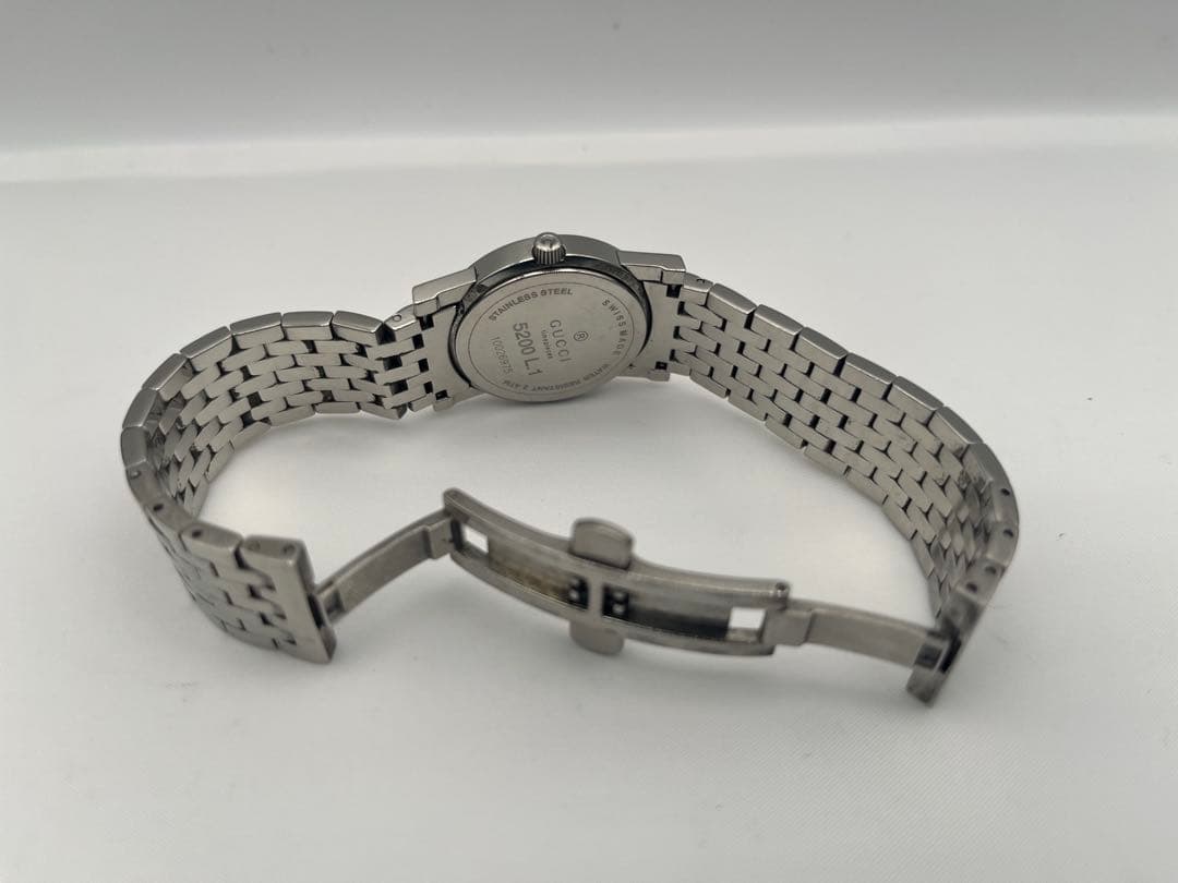 GUCCI グッチ 5200L.1 SS ブラック文字盤 レディース　稼働