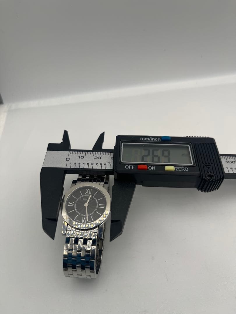 GUCCI グッチ 5200L.1 SS ブラック文字盤 レディース　稼働