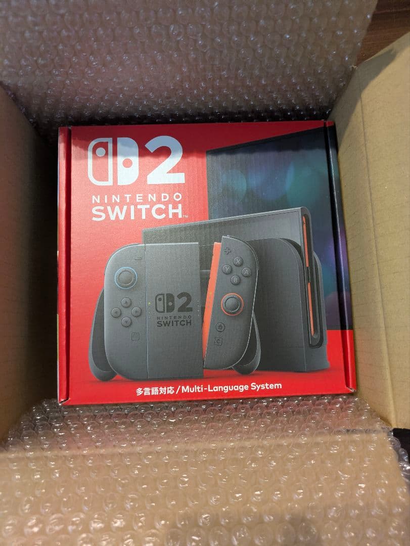 【新品未使用】Nintendo Switch 2 本体 多言語対応