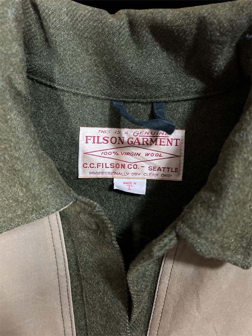 【希少/ヴィンテージ】FILSON ジャケット L ウール KHK 1点もの